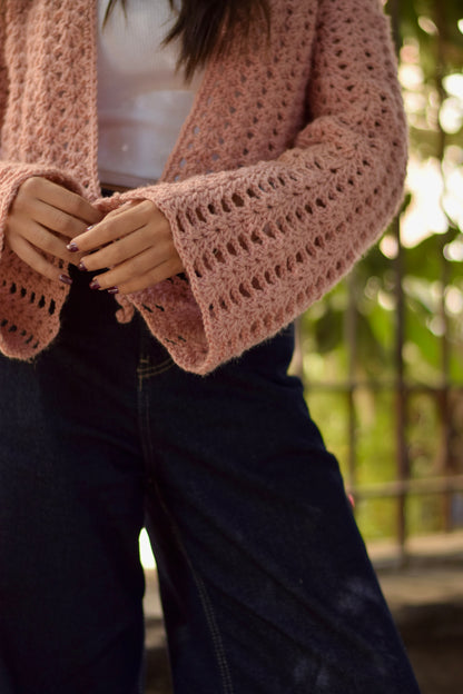 Open Knit Cardigan